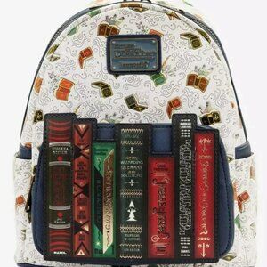 Loungefly Fantastic Beasts Secrets of Dumbledore Books Backpack and Wallet NWT​